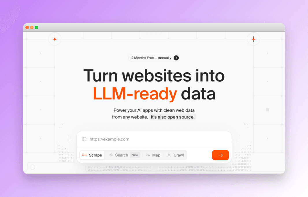 Firecrawl je nástroj na stahování hromady dat z různých webů