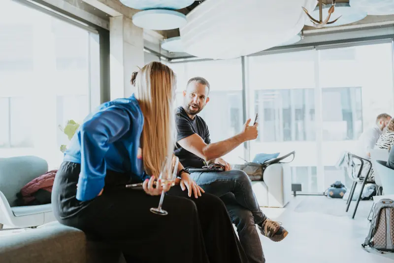 Vedoucí týmu ve strategickém rozhovoru